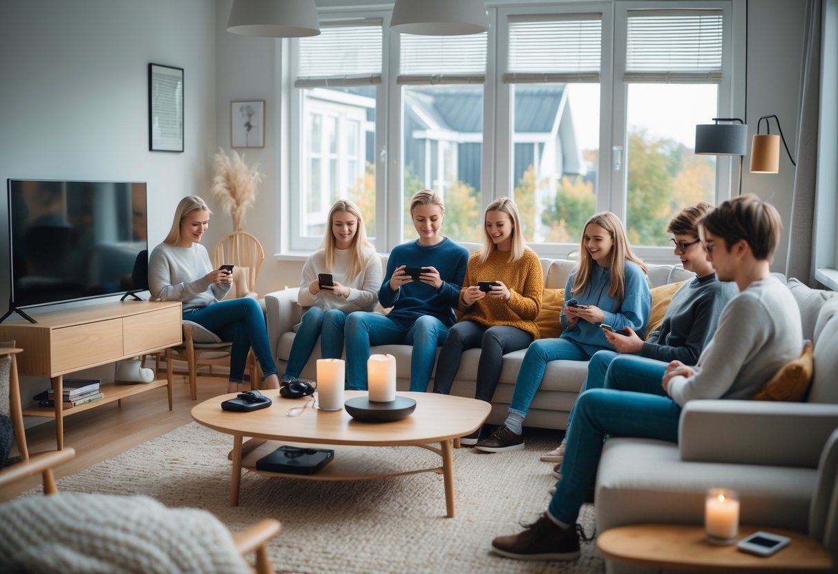 Gennemsnitlige digitale fritidsvaner blandt danskere i dag